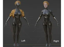 Atomic Heart Ballerina Twins Mai Sakurajima