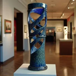 Bamboo Ribbon Vase