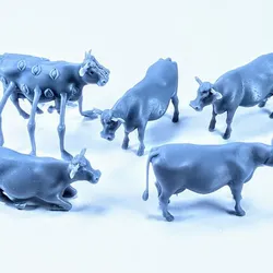 Cow Herd with Flesh Mimic