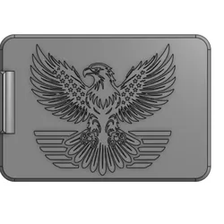 Double Winged Dynasty: Regal Eagle Bead Stash Box