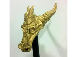 Dragon Staff Head