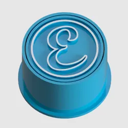 ejector for brigadeiros and sweets - Letter E