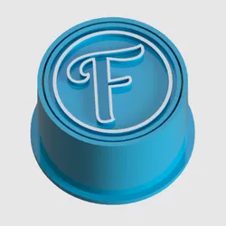 ejector for brigadeiros and sweets - Letter F