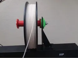 Extended Spool Holder With Bearings, Frictionless