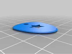 GUITAR PICK STAR 1mm