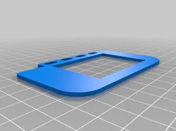 Screen plate for project
