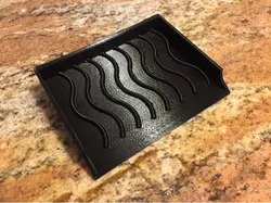Squiggle Elegant Sponge or Soap dish v2!