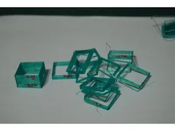 Temperature calibration cube