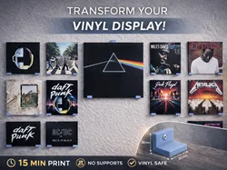 Vinyl wall mount - Free 3D Print Model