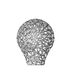 Voronoi Light Bulb