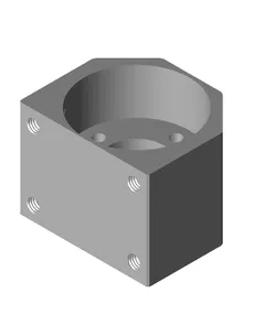 12mm Lead Screw Nut Mount - WorkHorse Large Scale 3D Printer