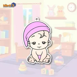 BABY KEYCHAIN WITH BLANKET