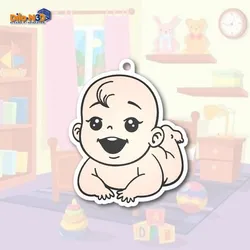 BABY SMILES KEYCHAIN