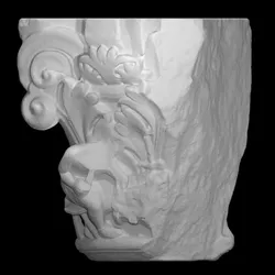 Capital - Sculptor Carving a Capital