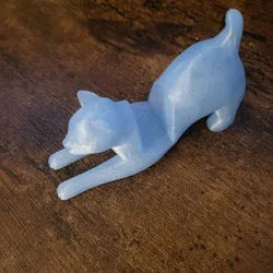 Cat Stretching - Phone Stand