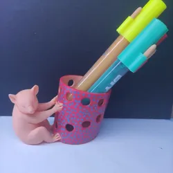 Cute Koala Pen Holder (No Supports Required)
