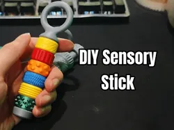 DIY Sensory Stick 1.0 - Free 3D Print Model