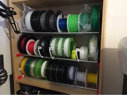 Easy Filament Storage free Standing or in Shelf