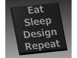 Eat Sleep Design Repeat Coaster