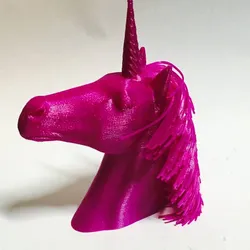 Hairy Unicorn (single and dual extrusion)
