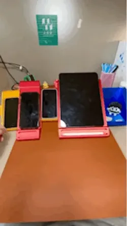 L size: Multi-functional Phone and Tablet Stand [One of the Magnetic Combination "Three Brothers"] with Storage Drawer - Free 3D Print Model