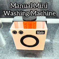 Manual Mini Washing Machine – Compact & Efficient Laundry Solution