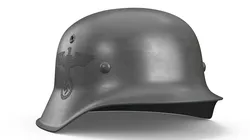 Wermacht M42 German Helmet World War II 3D model