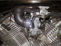 Yamaha XV750 to TM38 Mikuni adapters