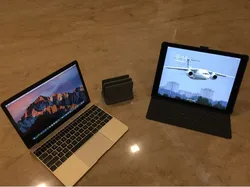 ipad pro and new macbook holder