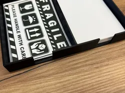 Organizer for stickers/cards 100x150 - Free 3D Print Model