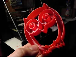 Owl cookie cutter