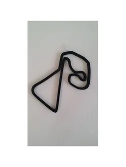 Sachsenring MotoGP Track Outline