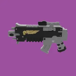 Sci-Fi Heavy Combat Rifle – 3D Printable Cosplay Prop