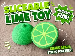 Sliceable magnetic lime - Free 3D Print Model