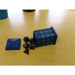 Tardis Dice Holder