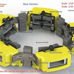 Tiger tank Early Cupola vision ports Unit.(STL-16-35)
