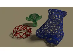 Voronoi Bear & Voronoi Ring