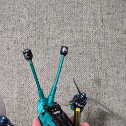 VTX Dual 20,30 degree  Antenna Mount for GEPRC Mark5 DC
