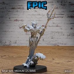 Water Myrmidon Rush ‧ DnD Miniature ‧ Tabletop Miniatures ‧ Gaming Monster ‧ 3D Model ‧ RPG ‧ DnDminis ‧ STL FILE