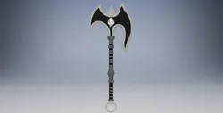 Darius Axe Keychain