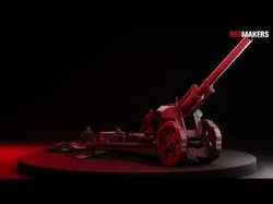 Earthshaker cannon Heavy artillery of the Imperial Force 3D print model