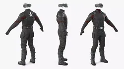 Futuristic Soldier Suit 3D model