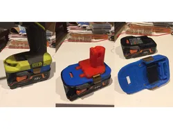 Rigid battery adapter