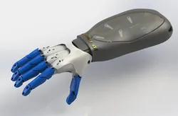 Robotic Arm controlled by servo motors