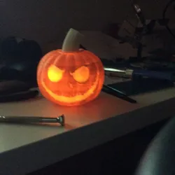 Scary Halloween Pumpkin