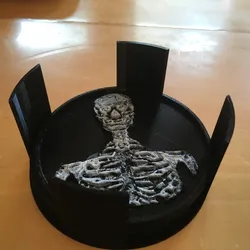 Skeleton Coasters