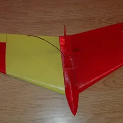 SPEEDY - a 3d-printable RC-flying-wing