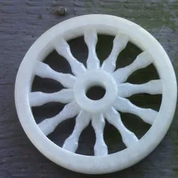 Wagon wheel pendant or ornament