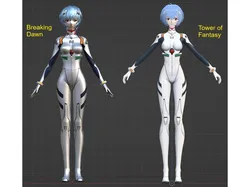 Evangelion models collection
