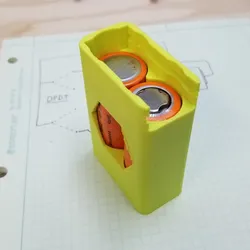 Fatshark Goggles Battery Replacement 26650 Case